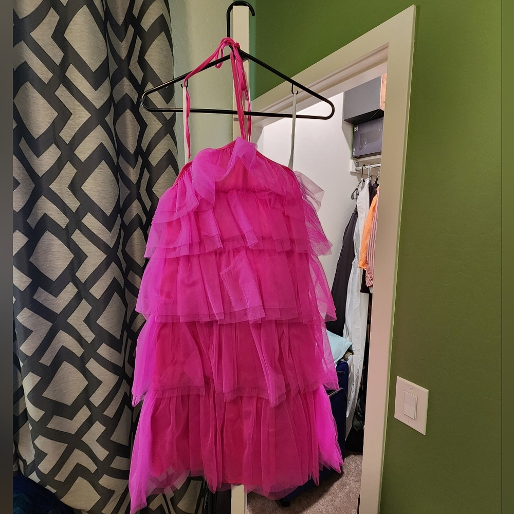 Fuchsia Mini Party Dress